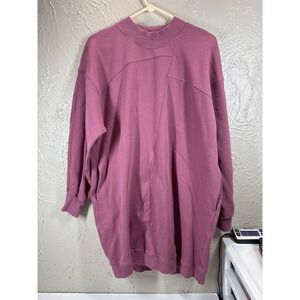 Lululemon LW1BUTS‎ Broken Beats Sweater Dress Plum Full Mauve Womens Size Medium